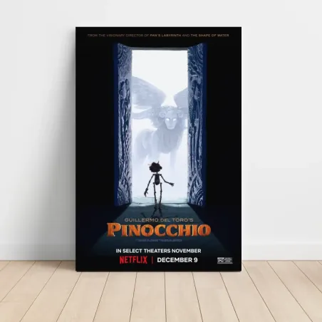 Guillermo del Toro's Pinocchio (2022) Fine Art Movie Poster