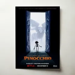 Guillermo del Toro's Pinocchio (2022) Fine Art Movie Poster