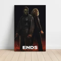 Halloween Ends (2022) Fine Art Movie Poster