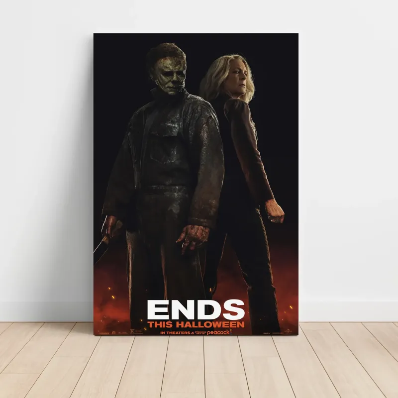 Halloween Ends (2022) Fine Art Movie Poster