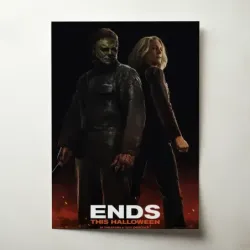 Halloween Ends (2022) Fine Art Movie Poster