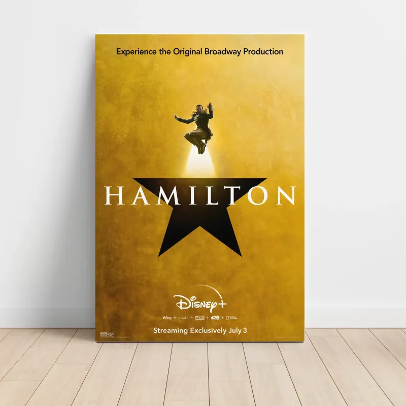 Hamilton (2020) Fine Art Movie Poster