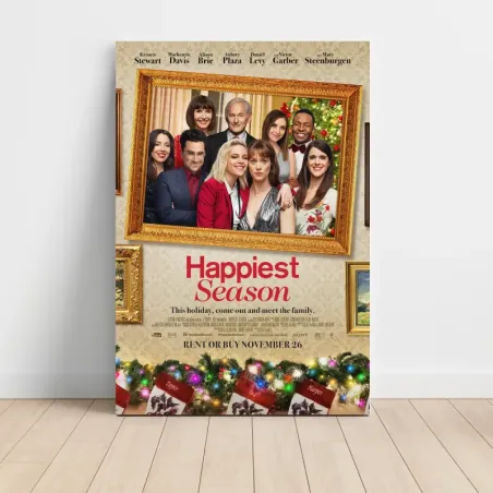 Happiest Season (2020) Fine Art Movie Poster