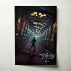 Haunted Mansion (2023) Fine Art Movie Poster
