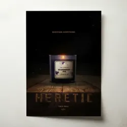 Heretic (2024) Fine Art Movie Poster