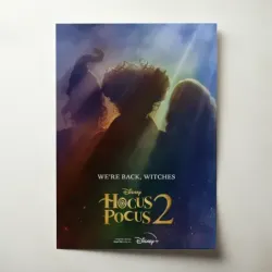 Hocus Pocus 2 (2022) Fine Art Movie Poster