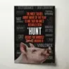 The Hunt (2020) Fine Art Movie Poster