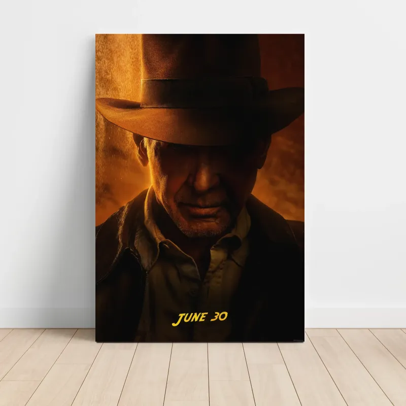 Indiana Jones and the Dial of Destiny (2023) Fine Art Movie Poster
