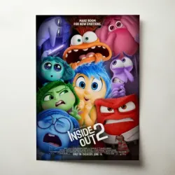 Inside Out 2 (2024) Fine Art Movie Poster