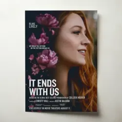 It Ends with Us (2024) Fine Art Movie Poster