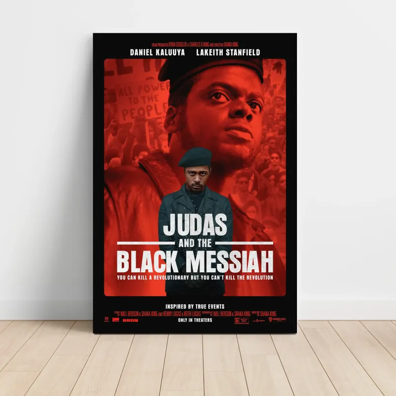 Judas and the Black Messiah (2021) Fine Art Movie Poster