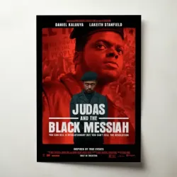 Judas and the Black Messiah (2021) Fine Art Movie Poster