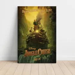 Jungle Cruise (2021) Fine Art Movie Poster