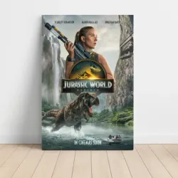 Jurassic World Rebirth (2025) Fine Art Movie Poster