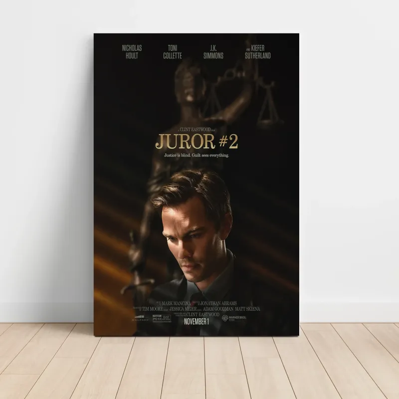 Juror No. 2 (2024) Fine Art Movie Poster