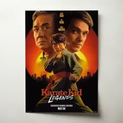 Karate Kid: Legends (2025) Fine Art Movie Poster
