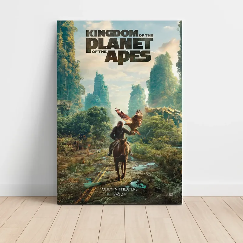 Kingdom of the Planet of the Apes (2024) Fine Art Movie Poster