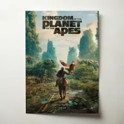 Kingdom of the Planet of the Apes (2024) Fine Art Movie Poster