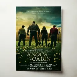 Knock at the Cabin (2023) Fine Art Movie Poster