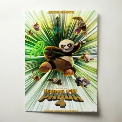 Kung Fu Panda 4 (2024) Fine Art Movie Poster