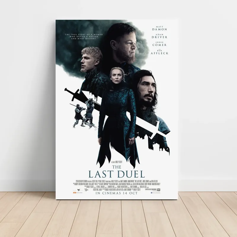 The Last Duel (2021) Fine Art Movie Poster