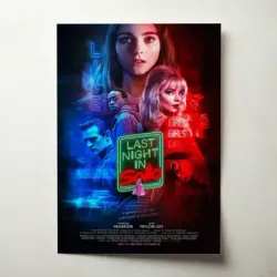 Last Night in Soho (2021) Fine Art Movie Poster