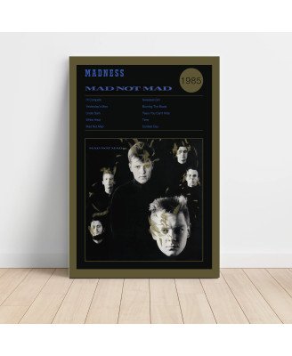 Madness - Mad Not Mad Fine Art Album Poster