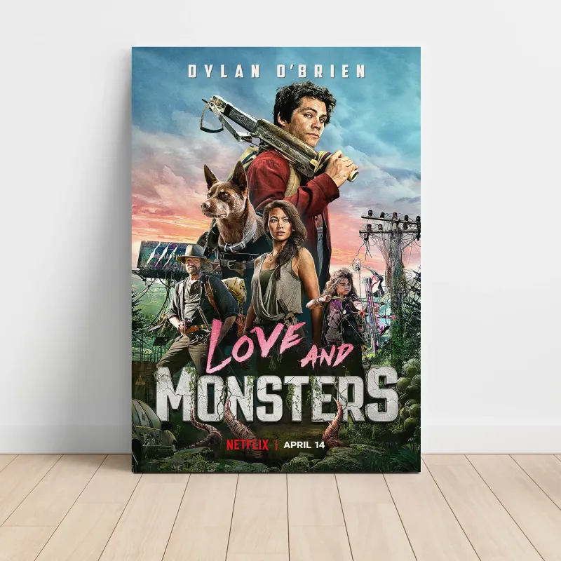 Love and Monsters (2020) Fine Art Movie Poster