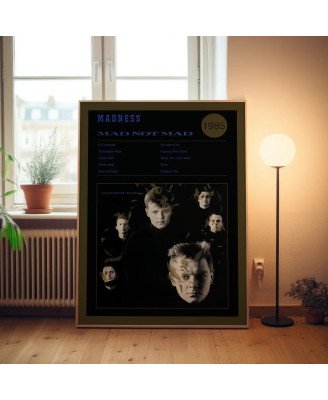 Madness - Mad Not Mad Fine Art Album Poster