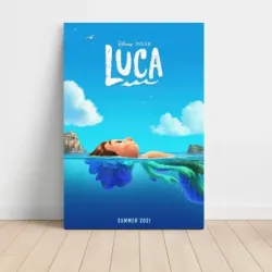 Luca (2021) Fine Art Movie Poster