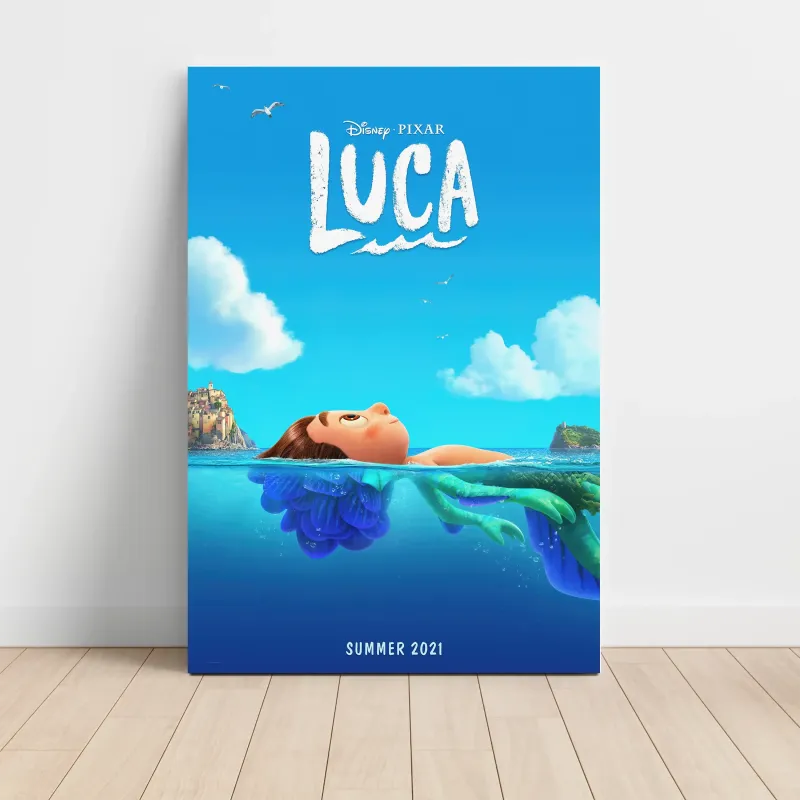 Luca (2021) Fine Art Movie Poster