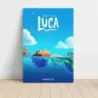 Luca (2021) Fine Art Movie Poster