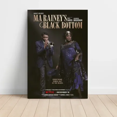 Ma Rainey's Black Bottom (2020) Fine Art Movie Poster