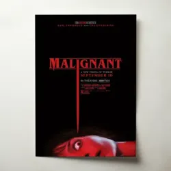 Malignant (2021) Fine Art Movie Poster