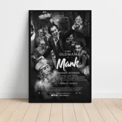 Mank (2020) Fine Art Movie Poster