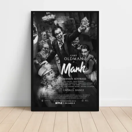 Mank (2020) Fine Art Movie Poster