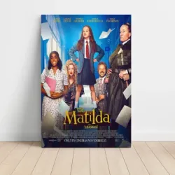 Matilda the Musical (2022) Fine Art Movie Poster