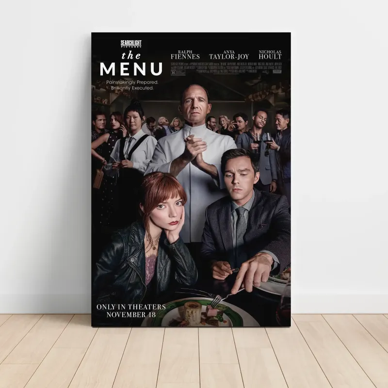 The Menu (2022) Fine Art Movie Poster
