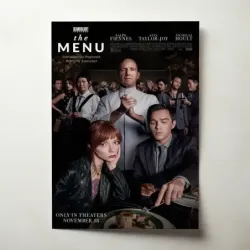 The Menu (2022) Fine Art Movie Poster