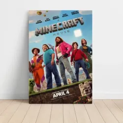 A Minecraft Movie (2025) Fine Art Movie Poster