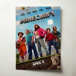 A Minecraft Movie (2025) Fine Art Movie Poster