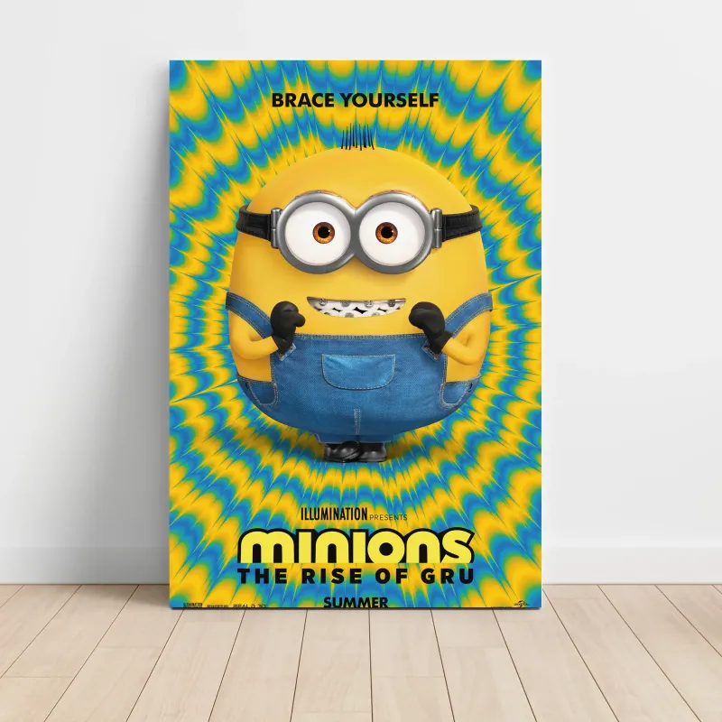 Minions: The Rise of Gru (2022) Fine Art Movie Poster