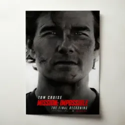 Mission: Impossible – The Final Reckoning (2025) Fine Art Movie Poster