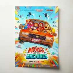 The Mitchells vs. the Machines (2021) Fine Art Movie Poster