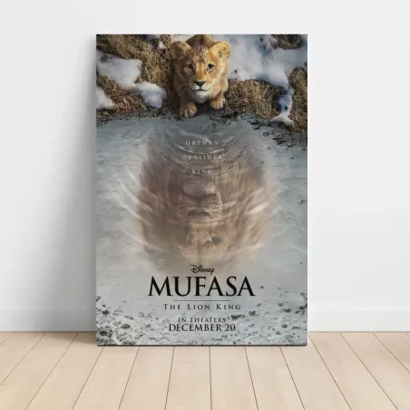 Mufasa: The Lion King (2024) Fine Art Movie Poster