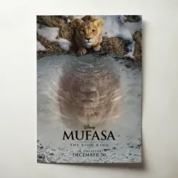 Mufasa: The Lion King (2024) Fine Art Movie Poster