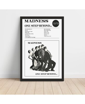 Madness - One Step Beyond Fine Art Album Poster