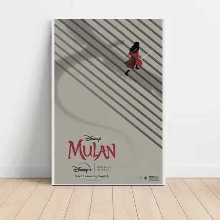 Mulan (2020) Fine Art Movie Poster