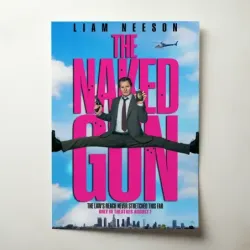The Naked Gun (2025) Fine Art Movie Poster