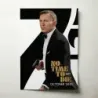 No Time to Die (2021) Fine Art Movie Poster